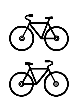 BIKEのイラスト素材