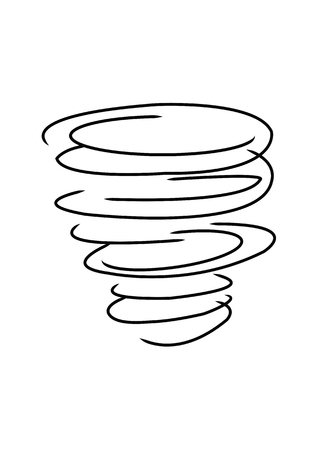Tornado Symbolのイラスト素材
