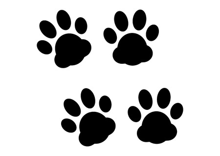 Paw Printsのイラスト素材