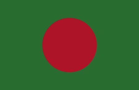 bangladesh flagのイラスト素材
