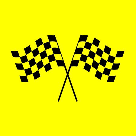 Flag Crossのイラスト素材