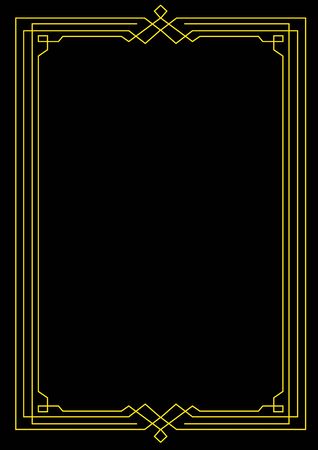 decorative frameのイラスト素材