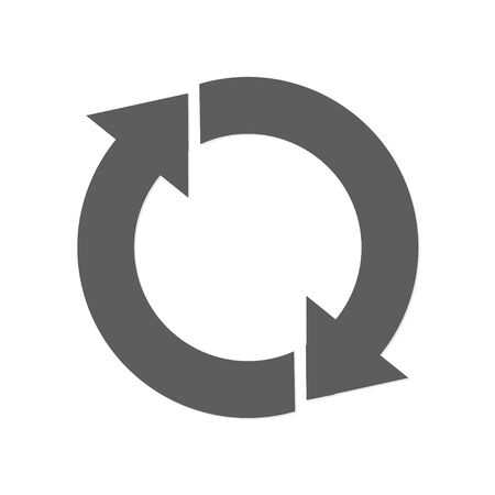 Recycle Symbol vector illustrationのイラスト素材