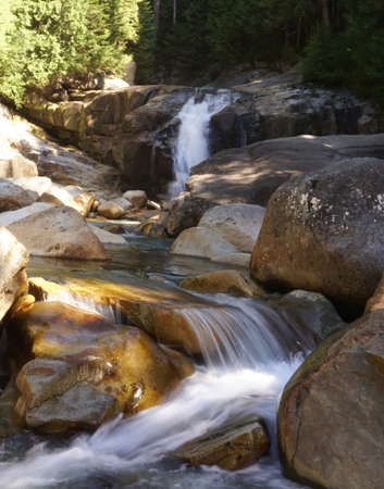 Cascades Among Rocksの写真素材