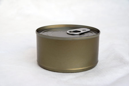 canned on white background, It for Canned fish.
