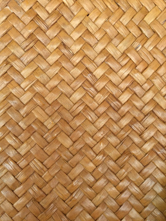 Handcraft weave Pattern from wicker Lepironia articulata, texture natural wicker of (krajood,...