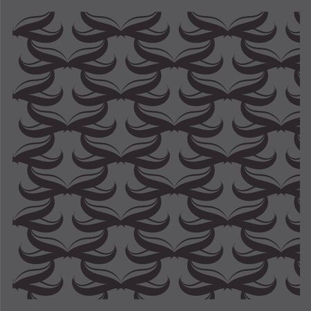 Abstract floral pattern illustration.のイラスト素材