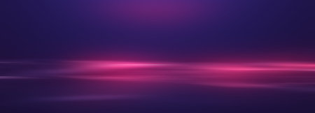 Abstract background with dynamic waves, line and particles.の写真素材