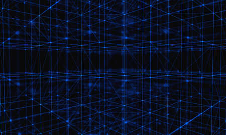 Abstract plexus line technology background, digital technology backgroundの写真素材