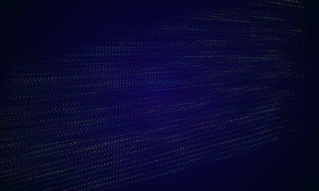 beautiful abstract wave technology background with blue light digital effect corporate concept. Abstract backgroundの写真素材