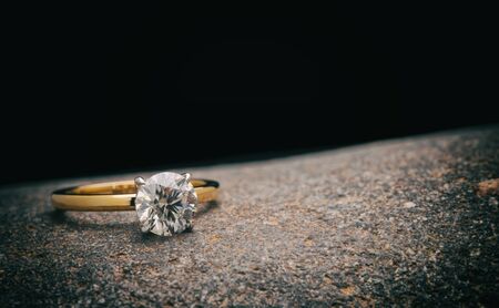 Precious Diamond Ringの写真素材