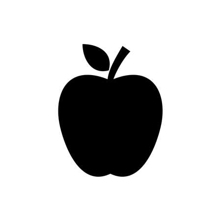 Apple icon. Apple vector iconのイラスト素材