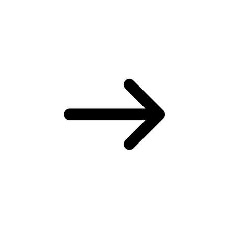 Arrow icon. Arrow symbol. Arrow vector iconのイラスト素材