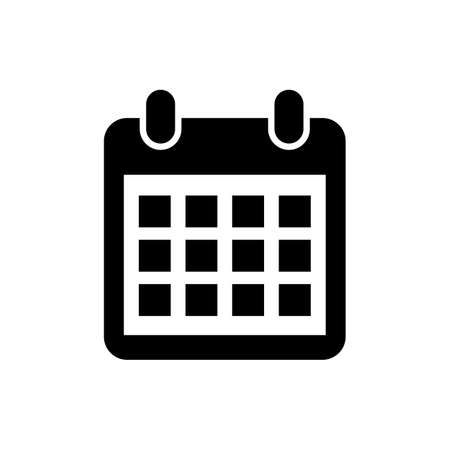 calendar icon vector. Calender symbol. Calendar vector iconのイラスト素材