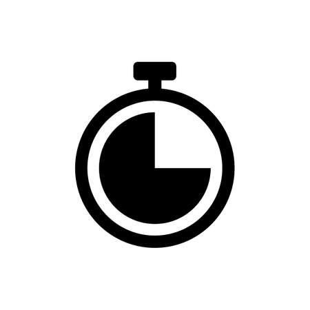 Time icon. Clock icon vector. Time vector iconのイラスト素材
