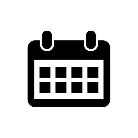 calendar icon vector. Calender symbol. Calendar vector iconのイラスト素材