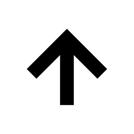 Arrow icon. Arrow symbol. Arrow vector iconのイラスト素材