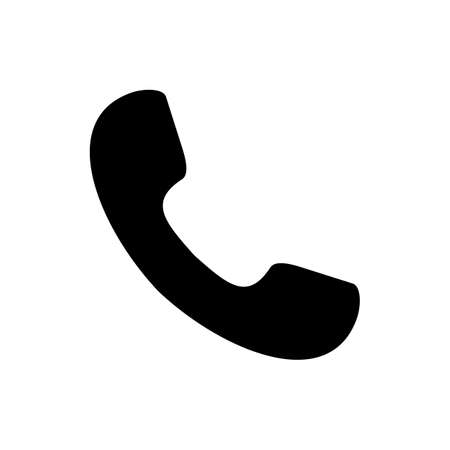 Call icon vector. Phone icon vector. mobile phone. telephone iconのイラスト素材