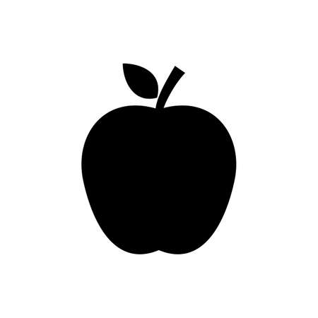 Apple icon. Apple vector iconのイラスト素材