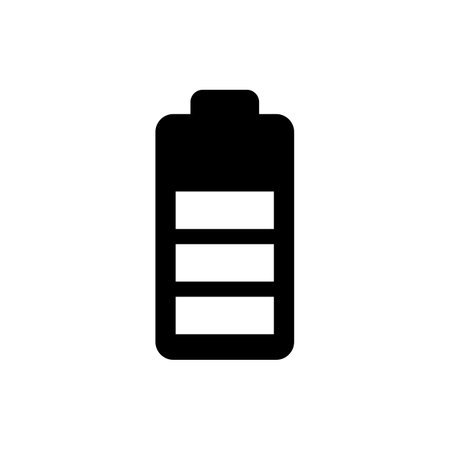 Battery icon. Battery vector iconのイラスト素材