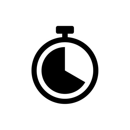 Time icon. Clock icon vector. Time vector iconのイラスト素材