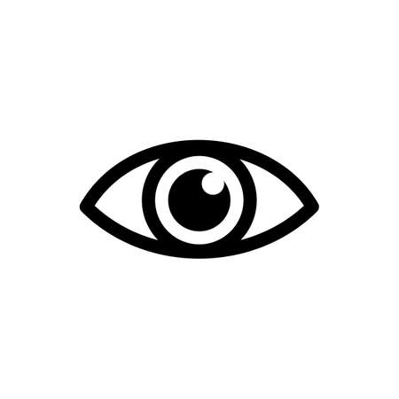Eye icon. Look and Vision icon. Eye vector iconのイラスト素材