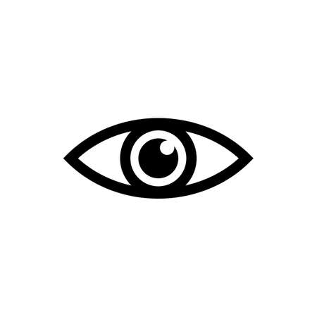 Eye icon. Look and Vision icon. Eye vector iconのイラスト素材