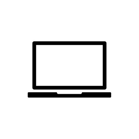 Laptop icon. Laptop vector iconのイラスト素材