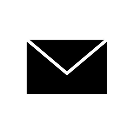 Mail vector icon. E-mail icon. Envelope illustration. Messageのイラスト素材