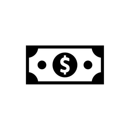 Money icon. Money vector icon. Dollar iconのイラスト素材
