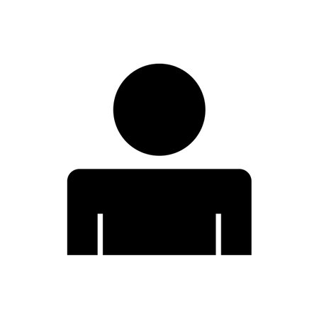 people icon. person icon. User vector iconのイラスト素材