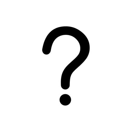 Question Icon Vector. Question mark sign. help iconのイラスト素材