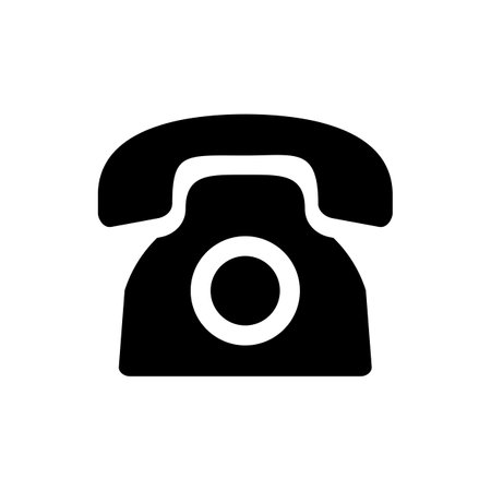 Telephone icon. Phone icon vector. Call icon vector.のイラスト素材
