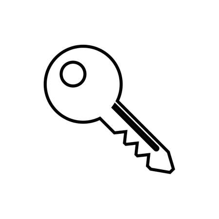 Key icon. Key vector icon. Key symbolのイラスト素材