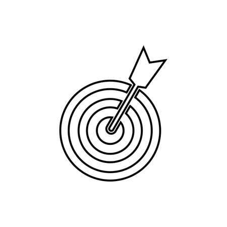Target icon. Target vector iconのイラスト素材