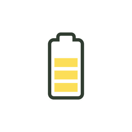 battery icon. Battery vector icon