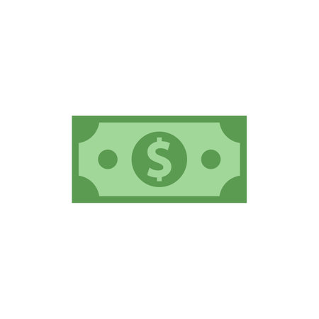 Money icon. Money vector icon. Dollar iconのイラスト素材