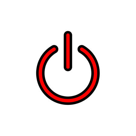 Power icon. Power Switch Icon. Start power iconのイラスト素材