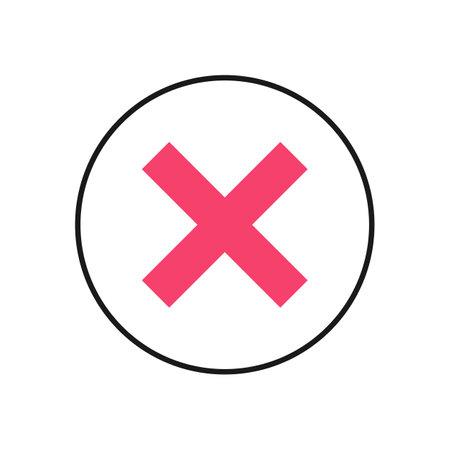 Close icon. Delete icon. remove, cancel, exit symbolのイラスト素材