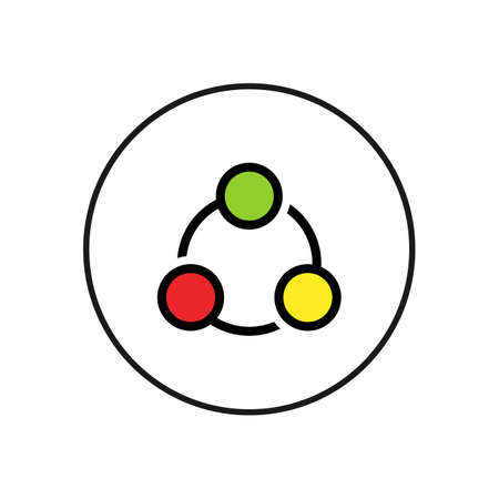 Share icon. Share vector iconのイラスト素材