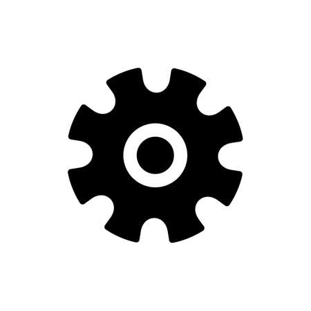 Setting vector icon, Cog Settings Icon Symbol, Gear, Setting Icon.のイラスト素材