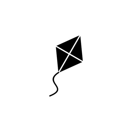 Kite icon. kite sign and symbolのイラスト素材