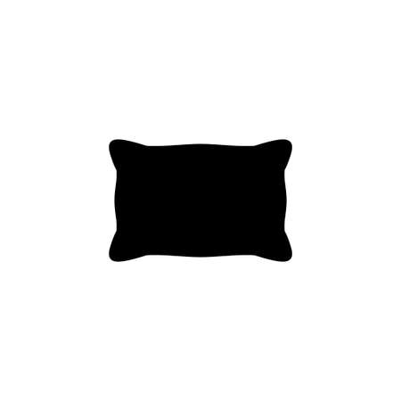 Pillow icon. Pillow sign and symbol. Comfortable fluffy pillowのイラスト素材