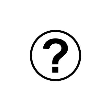 Question icon. question mark sign and symbolのイラスト素材