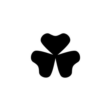 Clover icon. clover sign and symbol. four leaf clover icon.のイラスト素材