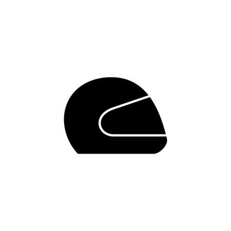 Helmet icon. Motorcycle helmet sign and symbol. Construction helmet icon. Safety helmetのイラスト素材