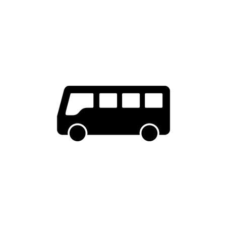 Bus icon. bus sign and symbol. transport symbolのイラスト素材