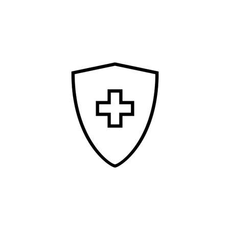 Health insurance icon. Insurance document sign and symbolのイラスト素材