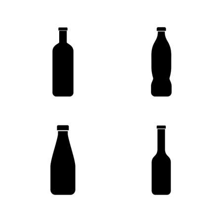 Bottle icon vector. bottle sign and symbolのイラスト素材