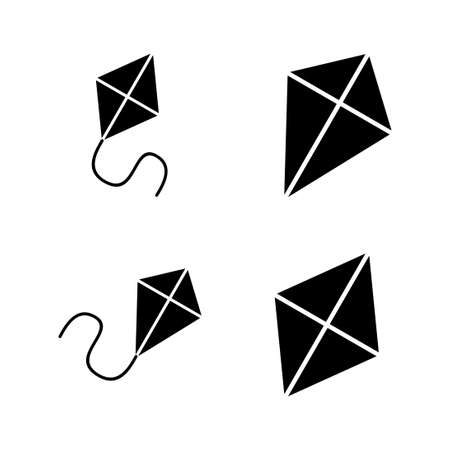 Kite icon vector. kite sign and symbolのイラスト素材